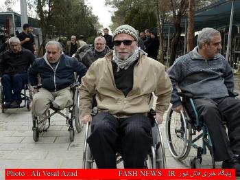 گزارش تصویری از تدفین جانباز شهید 