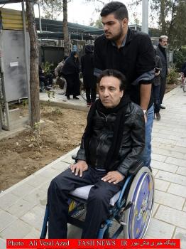گزارش تصویری از تدفین جانباز شهید 