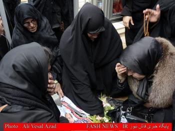 گزارش تصویری از تدفین جانباز شهید 