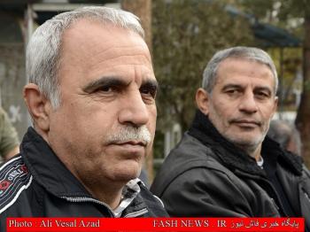 گزارش تصویری از تدفین جانباز شهید 