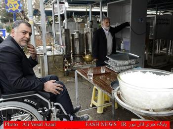 گزارش تصویری از تدفین جانباز شهید 