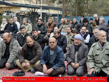 گزارش تصویری از تدفین جانباز شهید 