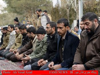 گزارش تصویری از تدفین جانباز شهید 