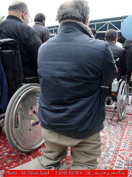 گزارش تصویری از تدفین جانباز شهید 