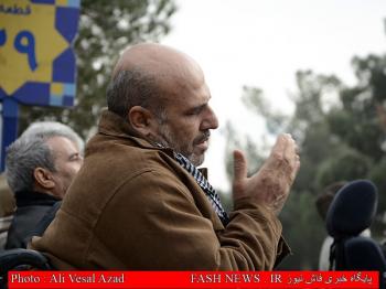 گزارش تصویری از تدفین جانباز شهید 