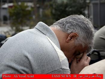 گزارش تصویری از تدفین جانباز شهید 