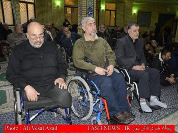 گزارش تصویری از مراسم گرامیداشت جانباز 