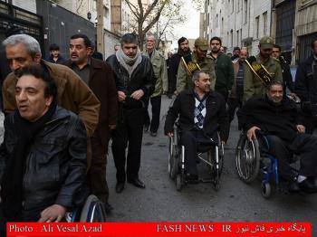 گزارش تصویری از مراسم گرامیداشت جانباز 