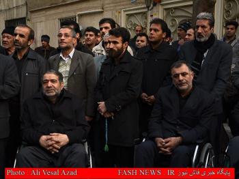 گزارش تصویری از مراسم گرامیداشت جانباز 