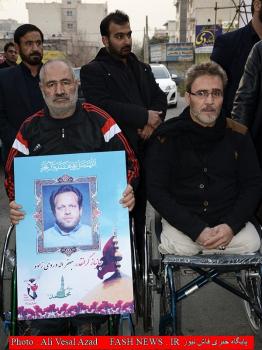 گزارش تصویری از مراسم گرامیداشت جانباز 