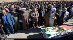 خاکسپاری خلبان‌شهید"عفیفی پور"