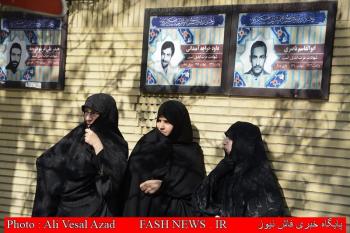 گزارش تصویری از مراسم تشییع جانباز شهید حسین نیکپور