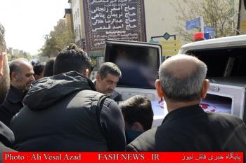 گزارش تصویری از مراسم تشییع جانباز شهید حسین نیکپور