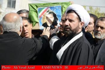 گزارش تصویری از مراسم تشییع جانباز شهید حسین نیکپور
