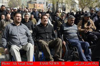 گزارش تصویری از مراسم تشییع جانباز شهید حسین نیکپور