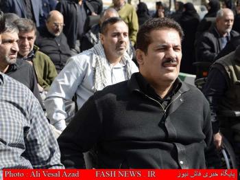 گزارش تصویری از مراسم تشییع جانباز شهید حسین نیکپور