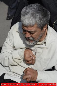 گزارش تصویری از مراسم تشییع جانباز شهید حسین نیکپور