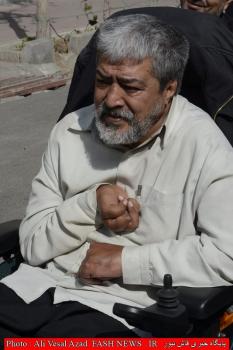 گزارش تصویری از مراسم تشییع جانباز شهید حسین نیکپور