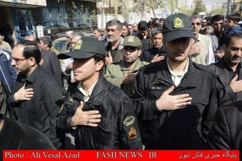 گزارش تصویری از مراسم تشییع جانباز شهید حسین نیکپور