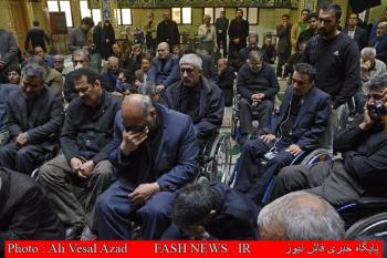 گزارش تصویری از مراسم تشییع جانباز شهید حسین نیکپور