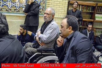 گزارش تصویری از مراسم تشییع جانباز شهید حسین نیکپور
