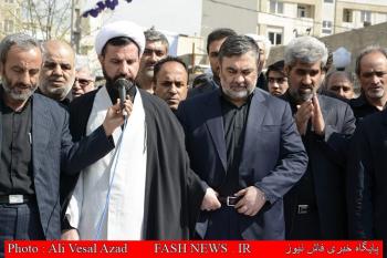 گزارش تصویری از مراسم تشییع جانباز شهید حسین نیکپور