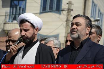 گزارش تصویری از مراسم تشییع جانباز شهید حسین نیکپور