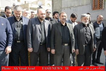 گزارش تصویری از مراسم تشییع جانباز شهید حسین نیکپور