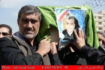 گزارش تصویری از مراسم تشییع جانباز شهید حسین نیکپور