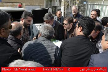 گزارش تصویری از مراسم تشییع جانباز شهید حسین نیکپور