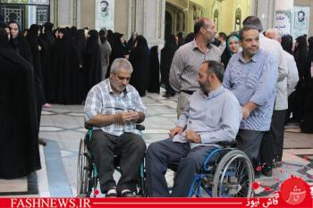 گزارش مصور ازمراسم افطاری جانبازان درپادگان ولیعصر
