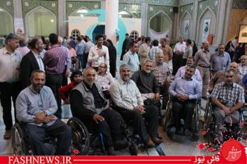 گزارش مصور ازمراسم افطاری جانبازان درپادگان ولیعصر