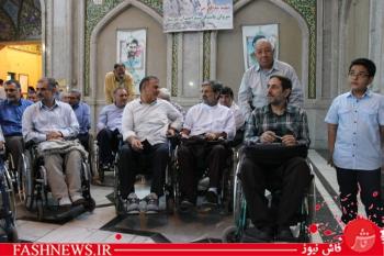 گزارش مصور ازمراسم افطاری جانبازان درپادگان ولیعصر
