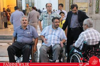 گزارش مصور ازمراسم افطاری جانبازان درپادگان ولیعصر