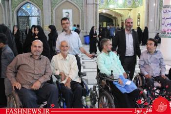 گزارش مصور ازمراسم افطاری جانبازان درپادگان ولیعصر