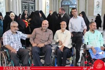 گزارش مصور ازمراسم افطاری جانبازان درپادگان ولیعصر