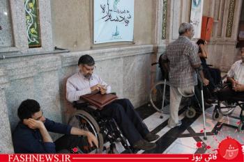 گزارش مصور ازمراسم افطاری جانبازان درپادگان ولیعصر