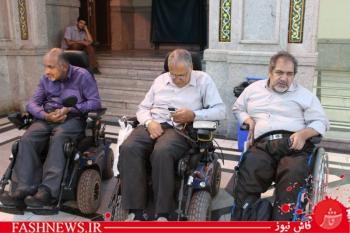 گزارش مصور ازمراسم افطاری جانبازان درپادگان ولیعصر