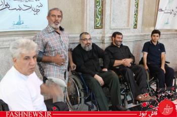 گزارش مصور ازمراسم افطاری جانبازان درپادگان ولیعصر