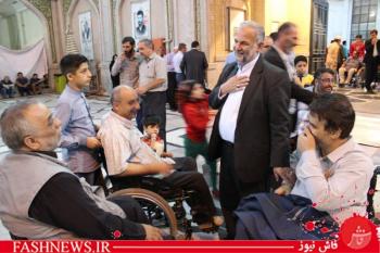 گزارش مصور ازمراسم افطاری جانبازان درپادگان ولیعصر