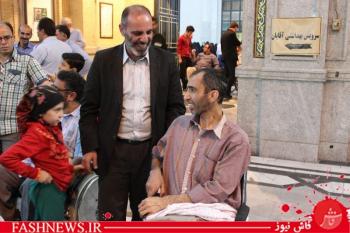 گزارش مصور ازمراسم افطاری جانبازان درپادگان ولیعصر