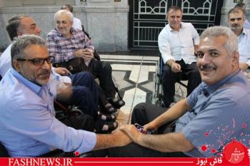 گزارش مصور ازمراسم افطاری جانبازان درپادگان ولیعصر