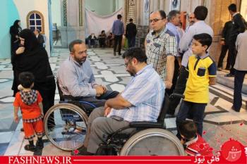 گزارش مصور ازمراسم افطاری جانبازان درپادگان ولیعصر