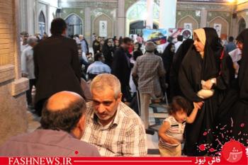 گزارش مصور ازمراسم افطاری جانبازان درپادگان ولیعصر