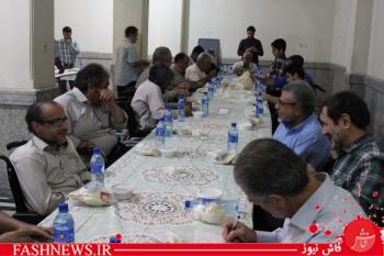 گزارش مصور ازمراسم افطاری جانبازان درپادگان ولیعصر