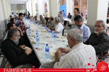 گزارش مصور ازمراسم افطاری جانبازان درپادگان ولیعصر