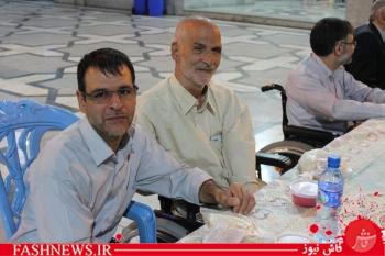 گزارش مصور ازمراسم افطاری جانبازان درپادگان ولیعصر