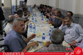 گزارش مصور ازمراسم افطاری جانبازان درپادگان ولیعصر