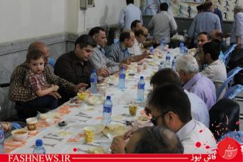 گزارش مصور ازمراسم افطاری جانبازان درپادگان ولیعصر