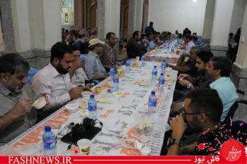 گزارش مصور ازمراسم افطاری جانبازان درپادگان ولیعصر